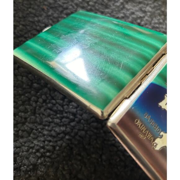 Vintage 1940s cigarette case Japan enamel souvenir - Picture 6 of 9